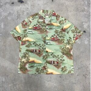 Vintage 90's Hawaiian Button Down Size XL AOP